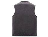 Gilet Polaire Sans Manches Gris Homme