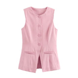 Gilet Rose Bonbon