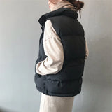 Gilet Coupe-Vent Noir Femme