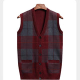 Gilet Sans Manches Homme Carreaux