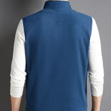 Gilet Polaire Bleu Homme