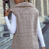 Gilet Sans Manches Moumoute Beige