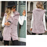 Gilet Sans Manches Imitation Mouton