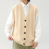 gilet beige laine synthetique homme