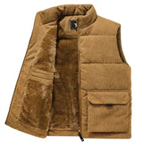 gilet-sans-manche-chaud-marron