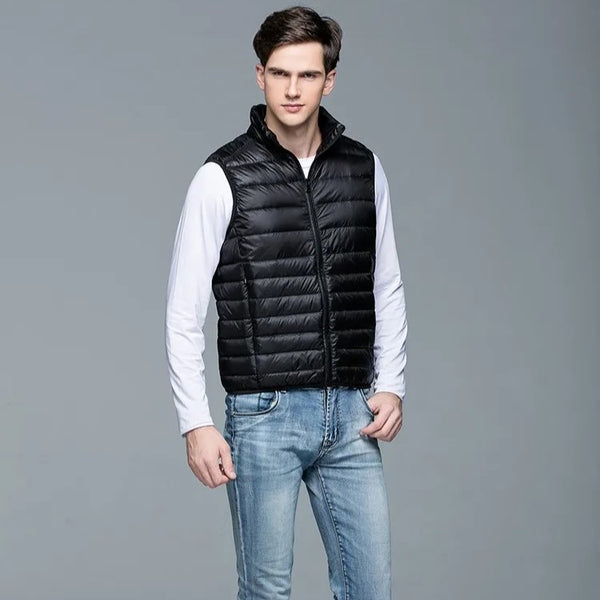 gilet sans manche doudoune homme