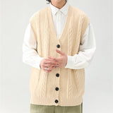 gilet sans manches homme beige laine