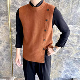 gilet terracotta homme